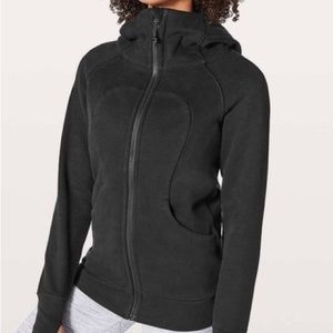 Lululemon Scuba Hoodie Hooded Full Zip Jacket Black size 8